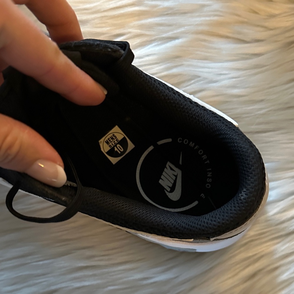Nike Air Max Black and White Sneakers - Picture 2 of 10